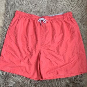 Croft & Barrow Board Shorts Swim Trunks Bottoms Swimwear XXL Coral